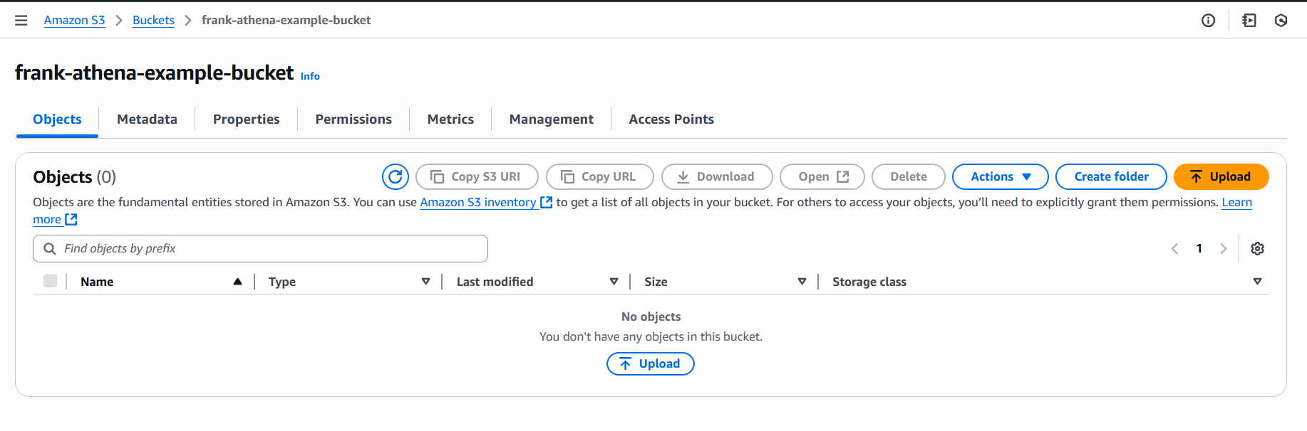 Create S3 Bucket